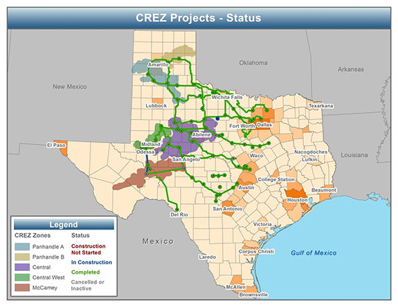 texas power grid map