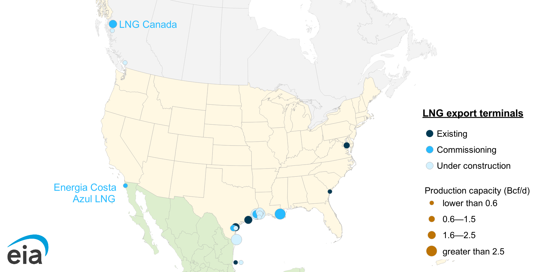 North America liquefied natural gas export facilities (2016â€&2031)
